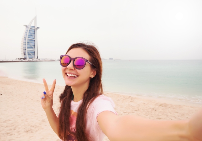 Kite Beach beach in Dubai