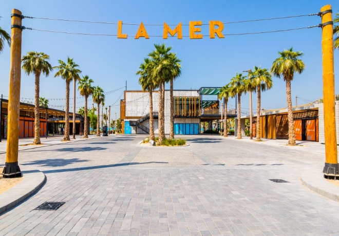 New La Mer beach in Dubai, United Arab Emirates