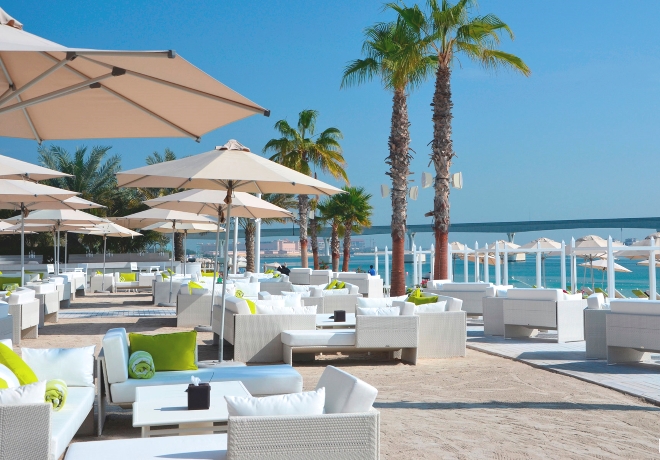 Nasimi Beach beach club in Dubai