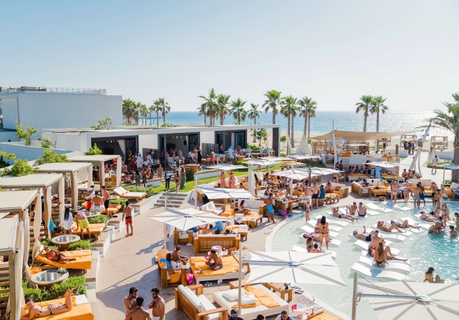 Luxury Nikki Beach Club beach club in Dubai
