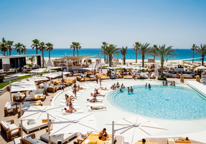 Luxury Nikki Beach Club beach club in Dubai
