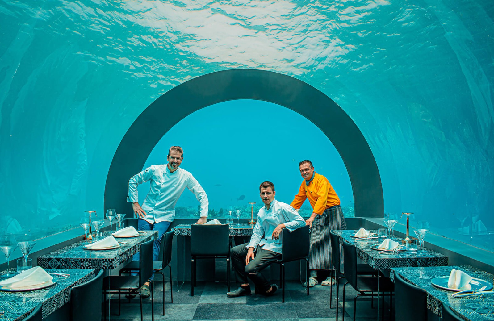 H20 by Chef Andrea Berton restaurant